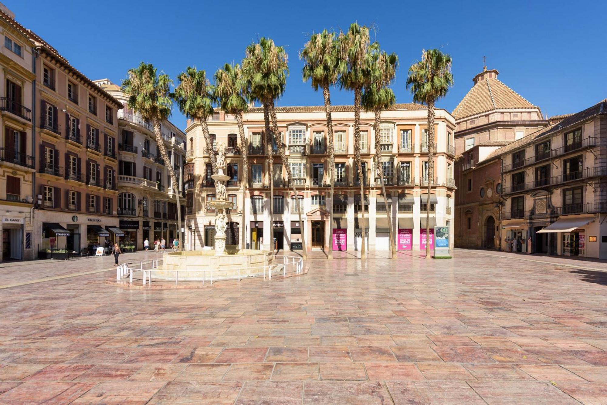 Stay U-Nique Apartments Plaza Constitucion Malaga Bagian luar foto
