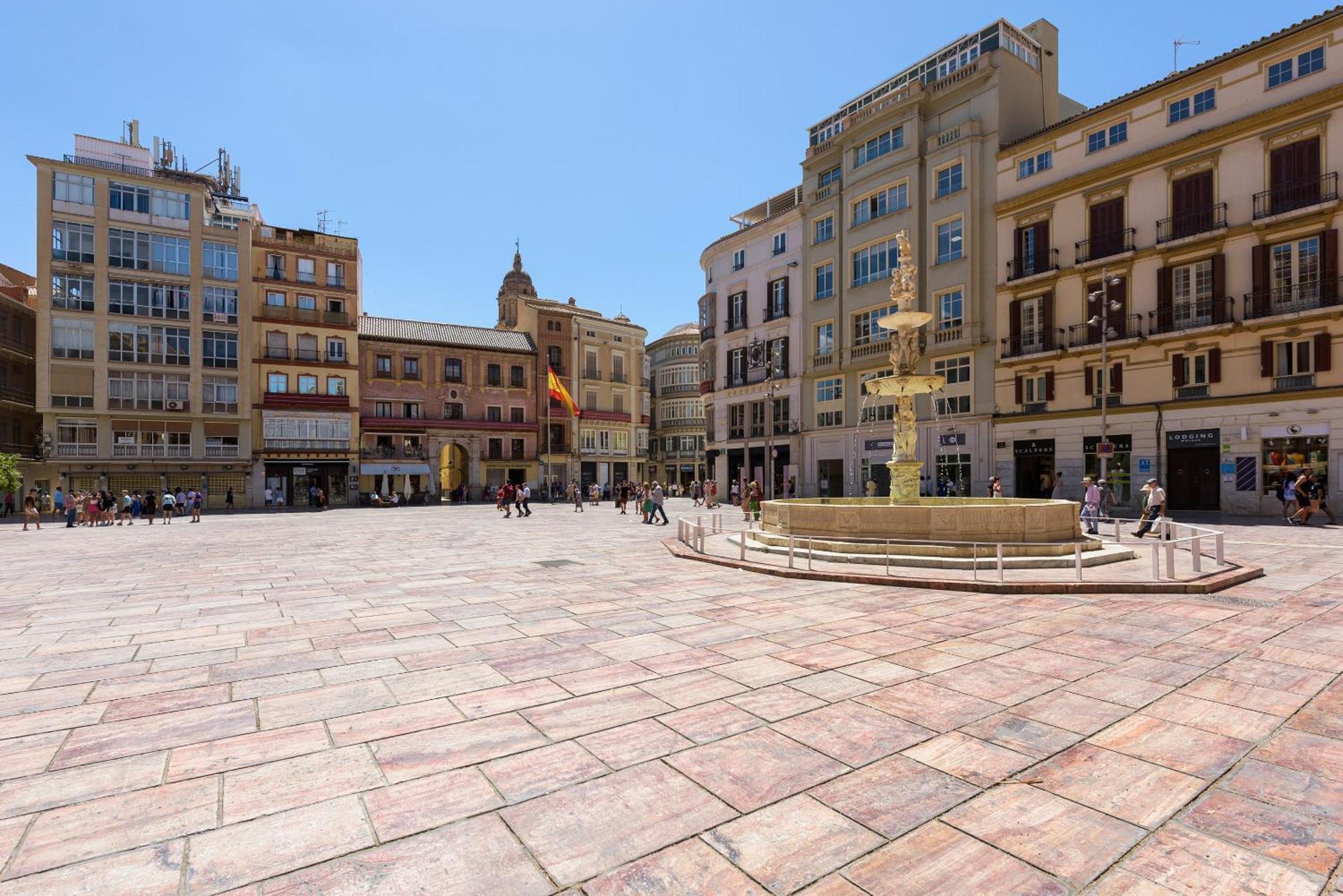 Stay U-Nique Apartments Plaza Constitucion Malaga Bagian luar foto
